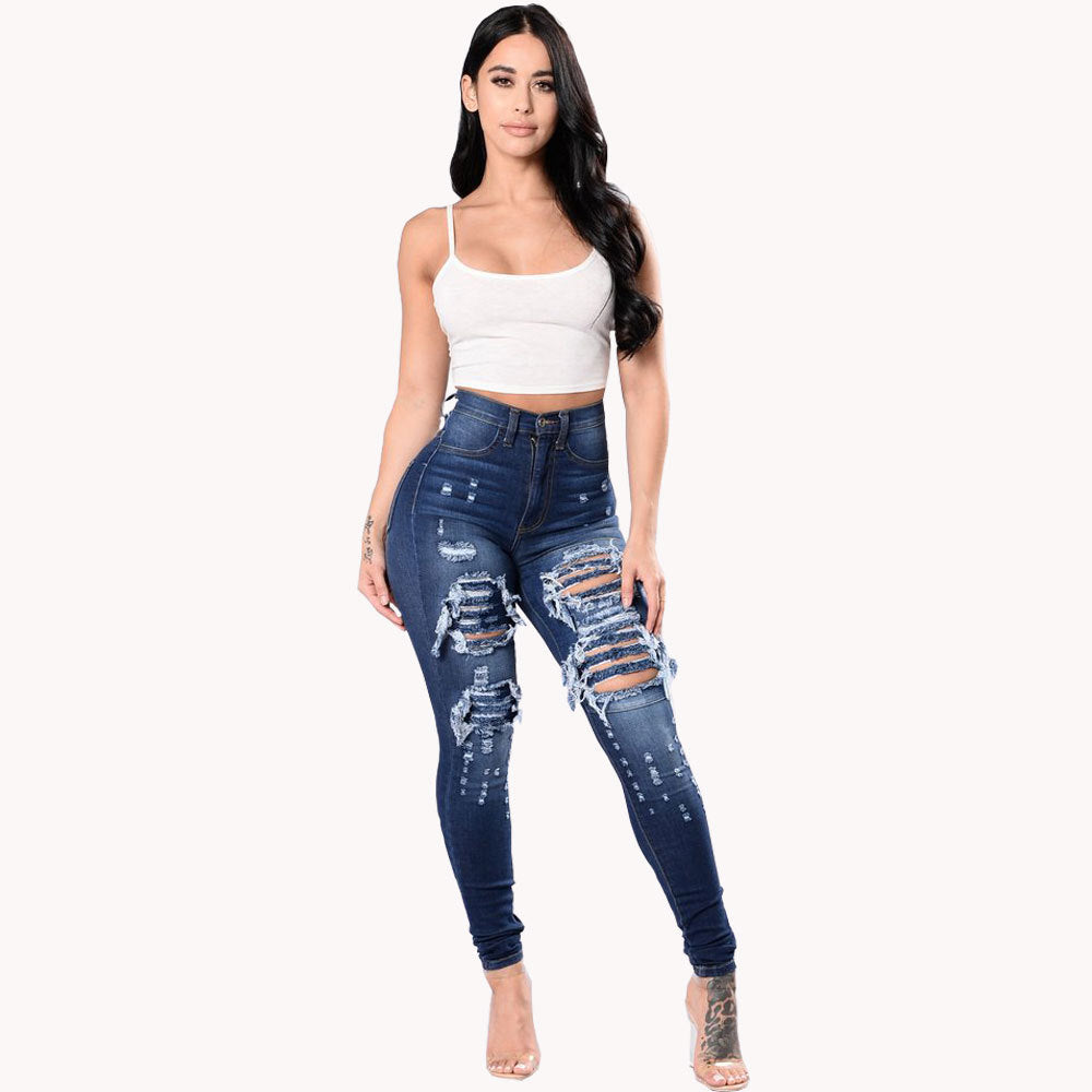 Ripped Jeans For Women Skinny Pants